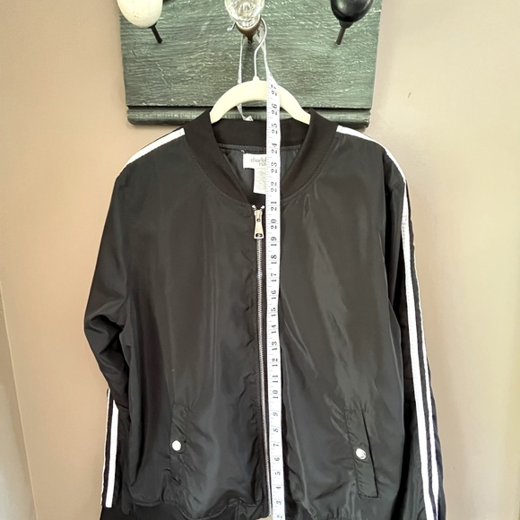 Charlotte Russe Full Zip Black Jacket - Size XL - Picture 5 of 6